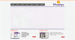 Desktop Screenshot of dheepiga.com